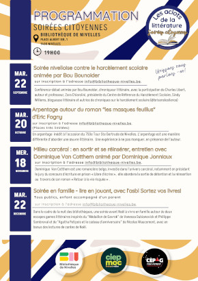 Soirées citoyennes Programme complet 26 mini