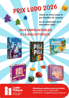 Affiche prix Ludo 2026 publications réseaux mini
