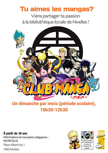 Club manga sans dates light