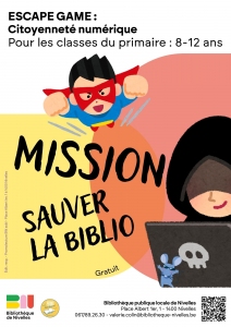 Escape Game : "sauver la bibliothèque" - pour les classes du...