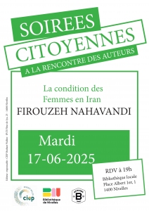 Soirées citoyennes : à la rencontre des auteurs/autrices