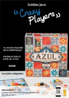 Soirées jeux &quot;Crazy players&quot;