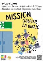 Escape Game : "sauver la bibliothèque" - pour les classes du...