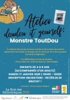La nuit des bibliothèques 2025 : atelier doudou it yourself ...