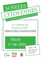 Soirées citoyennes : à la rencontre des auteurs/autrices