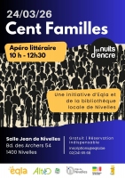 Apéro littéraire : "Cent familles"
