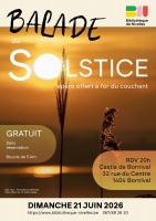Balade du solstice 2026